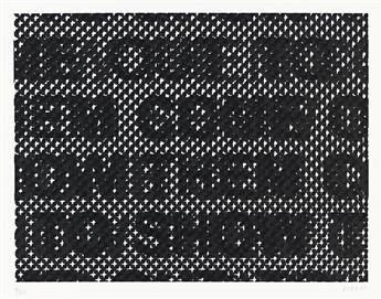 GLENN LIGON (1960 - ) Detail.                                                                                                                    